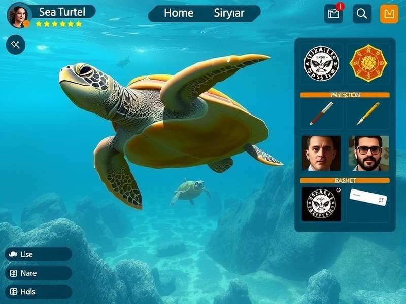 Sea Turtle Trail character customization options